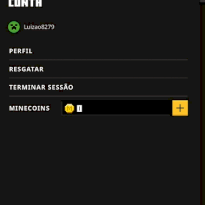 conta de minecraft full acesso