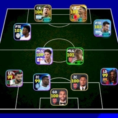 CONTA EFOOTBALL! INICIAL COM CRISTIANO RONALDO BIG TIME!