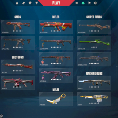 CONTA VALORANT - R$8052 GASTOS - SKINS EXCLUSIVAS