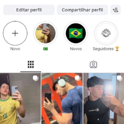 CONTA INSTAGRAM +200 SEGUIDORES REAIS BR COM FOTOS REAL