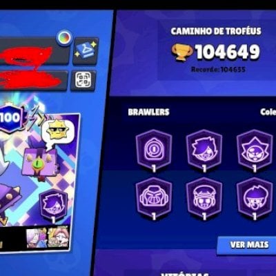 104K TROFÉUS | 104/106 BRAWLERS | 103/104 HYPERCHARGES | MASTERS 9.2K CONTA 2019