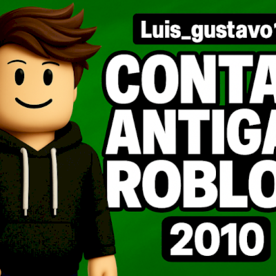 Contas Roblox Antigas 2010 - Entrega Automática