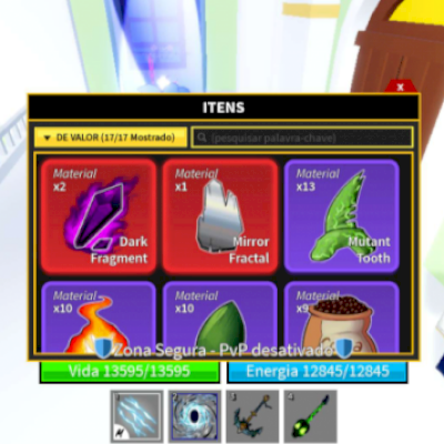 CONTA DE BLOX FRUITS BARATA LEVEL FULL