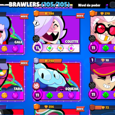 Conta de brawl Stars de 2020