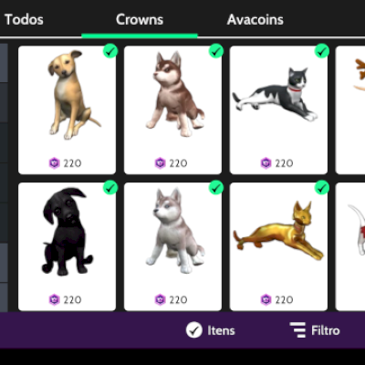 Conta rara e com itens antigos