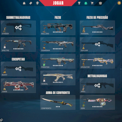 VENDO CONTA COM 30 SKINS