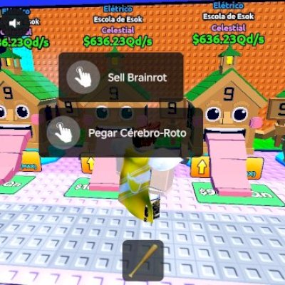 Tsunami de brainrots 6 esok sekolah 636.23 Qd/s por 33 reais