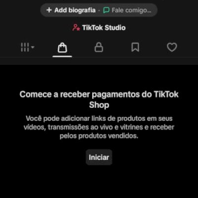 CONTA TIKTOK SHOP✅