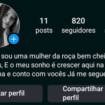 Conta Instagram Nicho Agro / Roça – 820 Seguidores – Excelente Engajamento