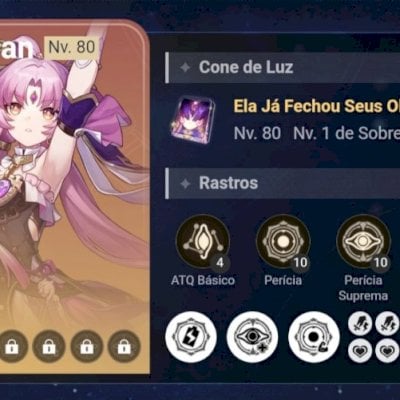 Conta Honkai Star Rail Nv 66