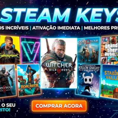 Steam keys aleatório vip