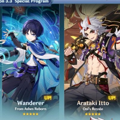 Itto e Andarilho (Wanderer) - AR 10, Conta iniciante