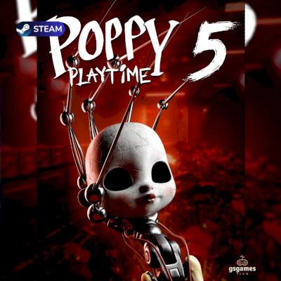 Poppy Playtime - Chapter 1, 2, 3, 4 e 5 - Steam Offline (⚡Entrega Automática⚡)