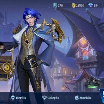 Conta Mobile Legends + Rank Glória Mítica 56 star + 47 Hérois + 23 skins