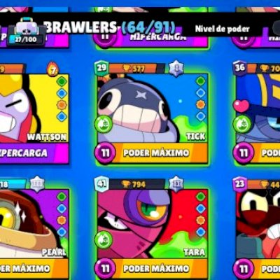 Conta Brawl Stars 14k troféus/Rank Ouro e com Pro pass e Brawl pass ativo
