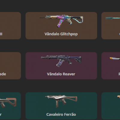 Conta De Valorant FULL ACESSO, 36 SKINS NO TOTAL.