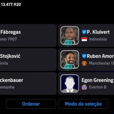 CONTA EFOOTBALL CUSTO BENEFÍCIO 575 JOGADORES