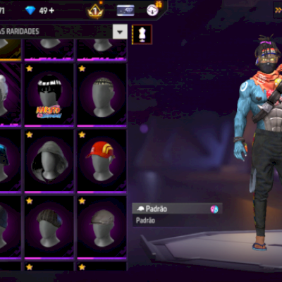 Conta free fire muito boa