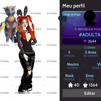 Conta avakin life nível 30