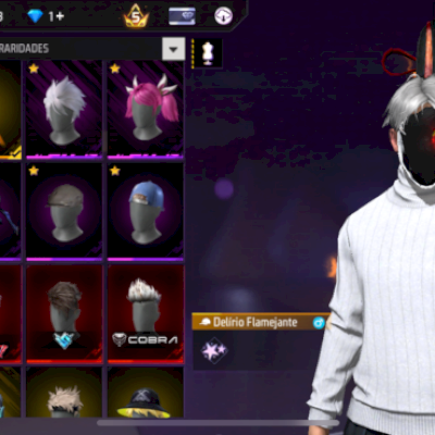 conta de free fire! Perfeita.