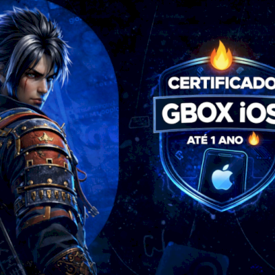🥇 Certificado GBOX iOS (até 1 ano)