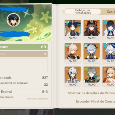 GENSHIN AR 60 URGENTE