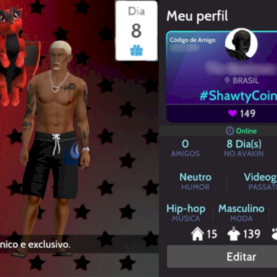 Conta Oficial - MASCULINO, iniciante bom