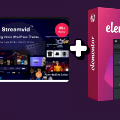StreamVid - Template Estilo Netflix + Plugin Elementor Pro -