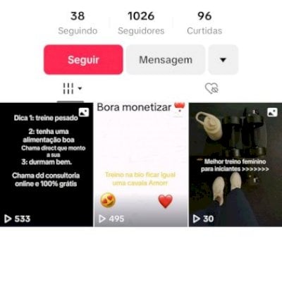 CONTA DE TIKTOK 1K DE SEGUIDORES| PROMOVER ✅ | ENTREGA AUTOMÁTICA | ENGAJADA ✅|