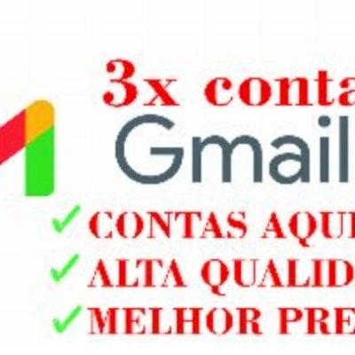 3x gmail ip/br conta novo