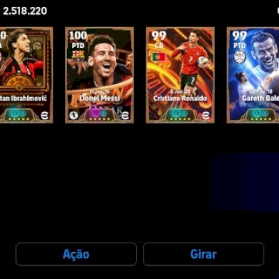 Conta de efootball com 85 épicos e muito mais!!