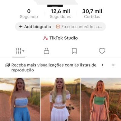 Conta TikTok Monetizada/ +12k de Seguidores Reais / Oportunidade