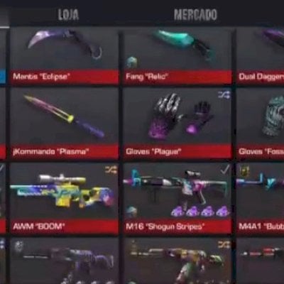 Conta standoff varias skins