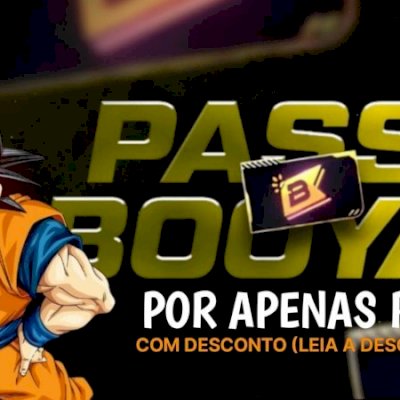 🎫PASSE BOOYAH POR R$9 (atenção na descrição)