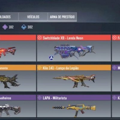 Conta INSANA de COD: Armas Míticas e Diamantes!!