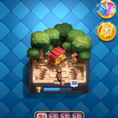 Conta clash royale nivel 15 2 heróis 10700 trofeus e 16 evoluções