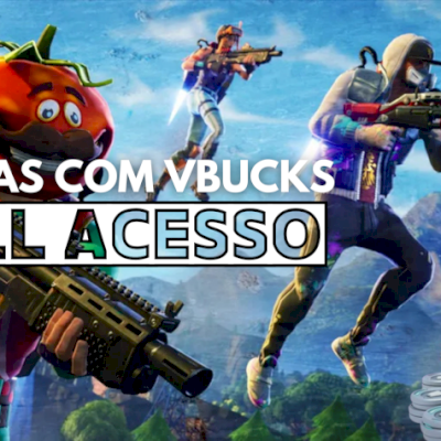 CONTAS COM VBUCKS FULL ACESSO PSN XBOX PC e MOBILE [MELHOR PREÇO DO SITE]