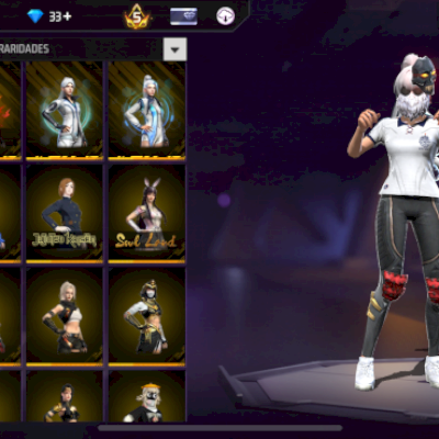 Conta de Free Fire Lv.70