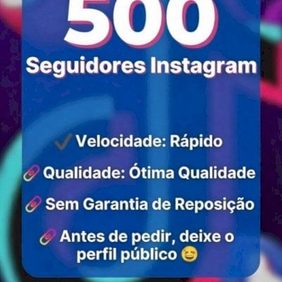 500 Seguidores Instagram Barato