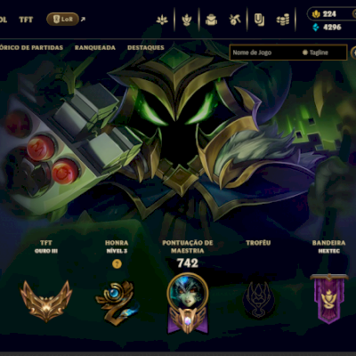 CONTA LVL 434 (2014) - 330 SKINS (129 ÉPICAS/39 LENDÁRIAS/2 MÍTICAS/2 ULTIMATE)