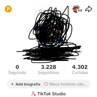 CONTA COM 3200 SEGUIDORES ORGÂNICOS