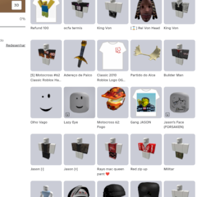 CONTA ROBLOX 2023 + FEDORA VERMELHO LIMITED + ROBLOXIAN 2.0