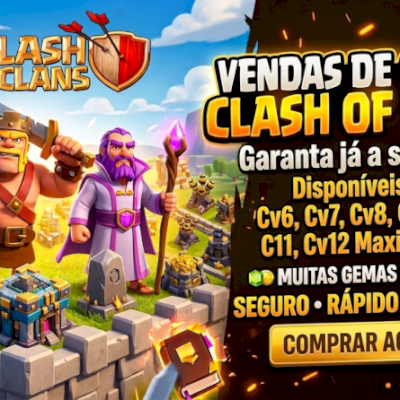 CONTAS CV 9 CLASH OF CLANS