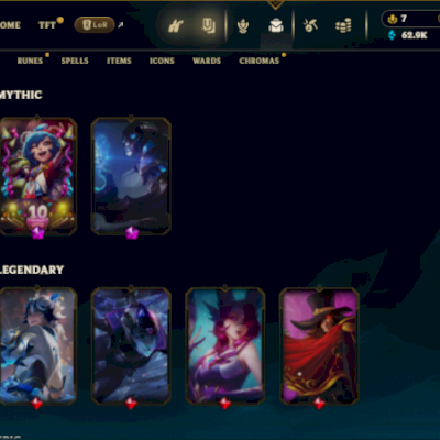CONTA LVL 372 • 90+ SKINS • 141 CHAMPS • FULL ACESSO! CONTA TOP+++
