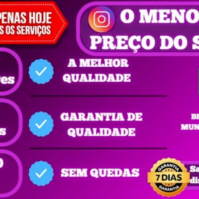🏆 1.000 - Seguidores Brasileiros para Instagram [Alta Qualidade] 20% OFF