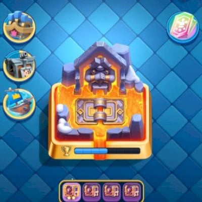 CONTA DE CLASH ROYALE NVL15 GEMADA 14k+