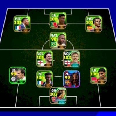 🔥 CONTA EFOOTBALL 3132+ FORÇA | TEAM BOOST | NEYMAR, CR7, MBAPPÉ, MESSI 103