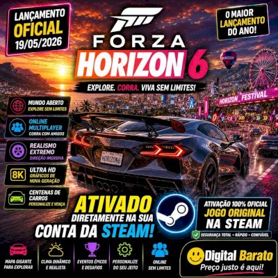 🏎️🔥 FORZA HORIZON 6 — LANÇAMENTO OFICIAL 2026! 🌎🚗 ULTRA REALISTA 🎮