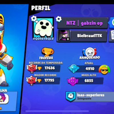 Conta de brawl Stars