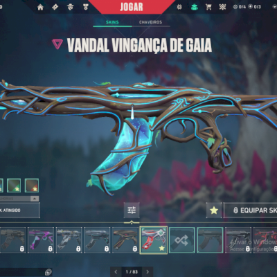 CONTA ASCENDENTE 1 MMR ALTO COM SKINS / VANDAL GAIA / OPERATOR ORIGEM